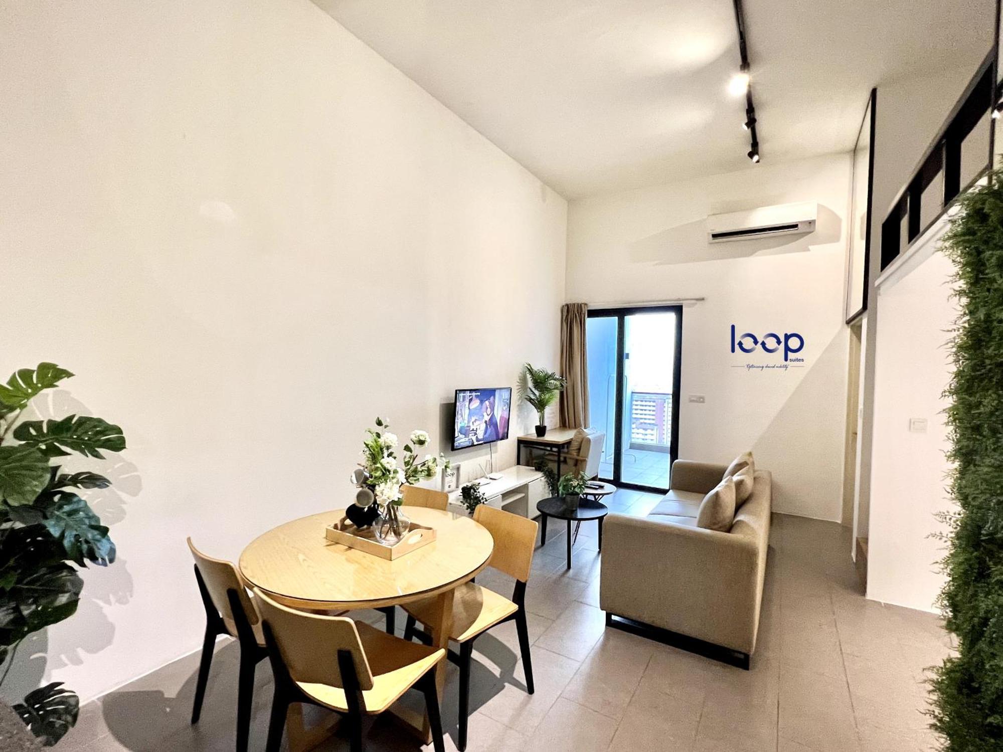 Kl Sentral Serviced Apartment - The Establishment Kl Sentral By Loop Suites 쿠알라룸푸르 객실 사진